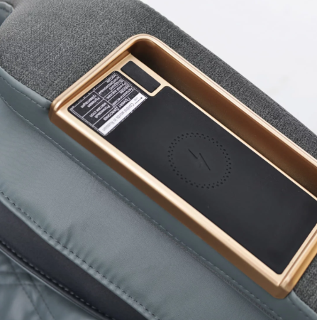 VOX массажное кресло серое