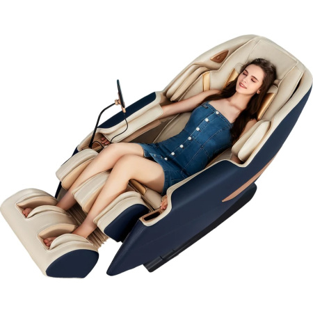 Массажное кресло iMassage Hybrid Grey/Gold